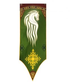Lord Of The Rings Rohan Banner Flag Gondor The Hobbit Comic Con Film Prop Cosplay