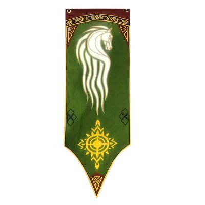 Lord Of The Rings Rohan Banner Flag Gondor The Hobbit Comic Con Film Prop Cosplay